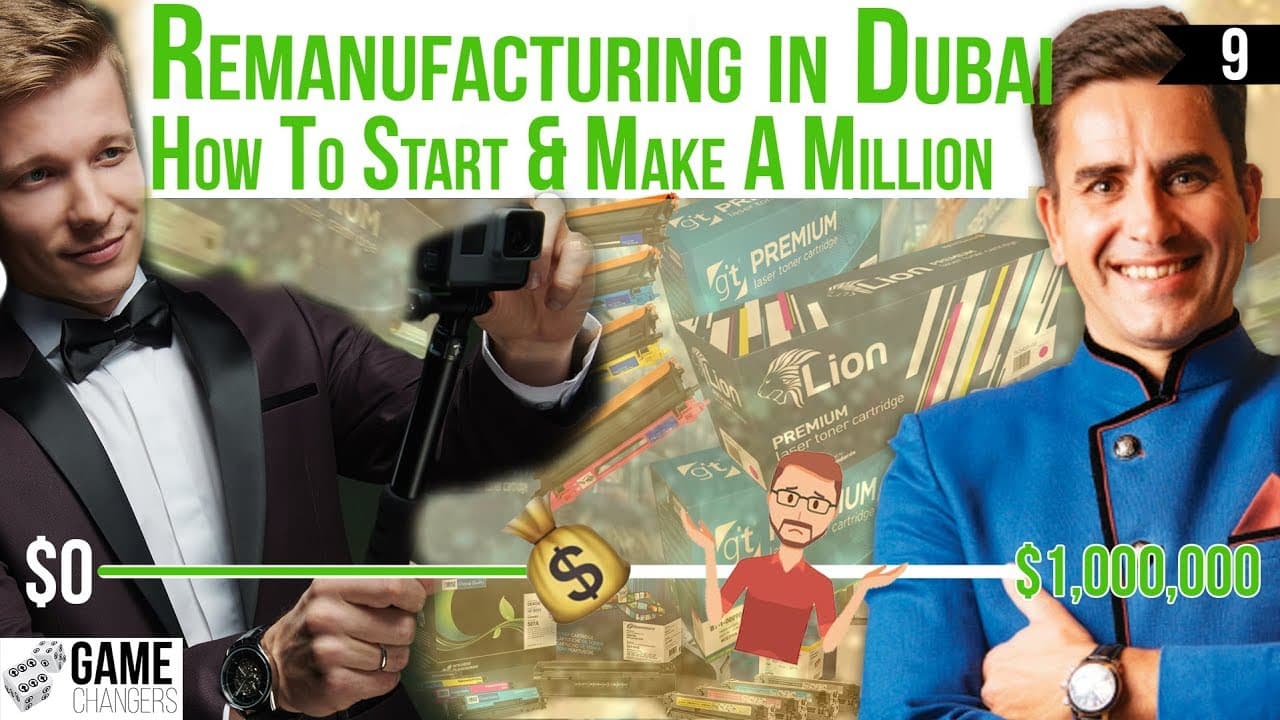 Game Changers - Millionaire Toner Re-manufacturer in Dubai